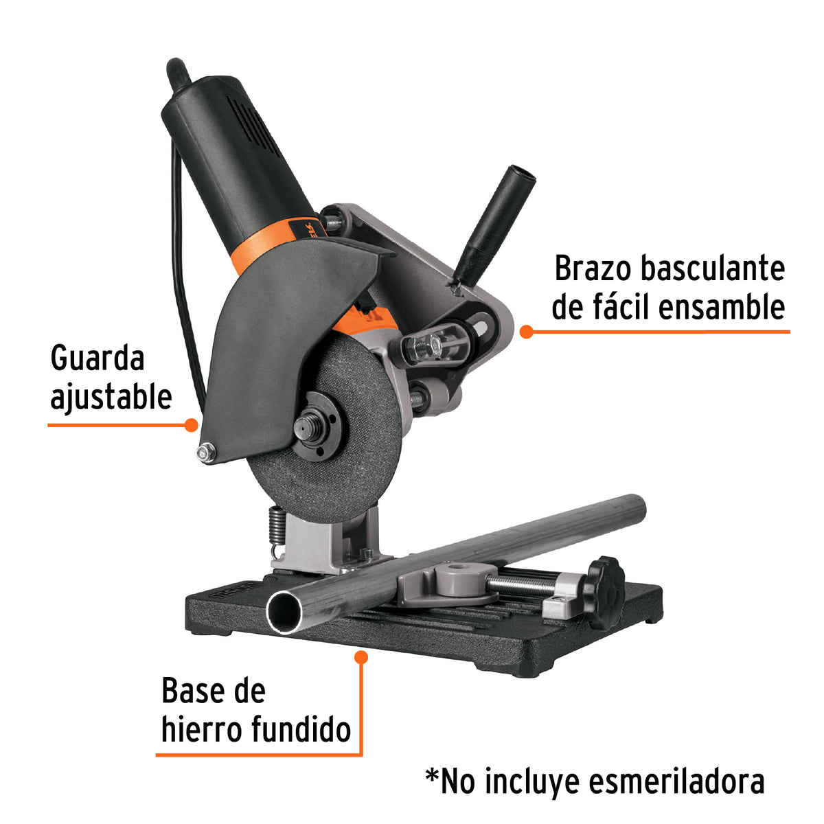 Soporte para esmeriladora angular de 4 1/2', TRUPER, Truper, SKU 102273 — vista 3