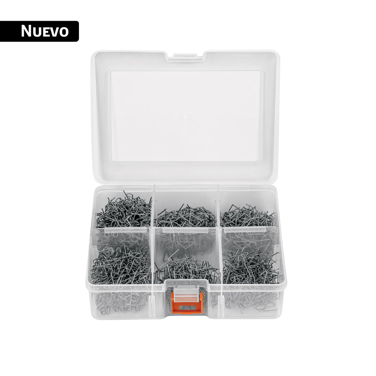 Kit de 1200 grapas para pistola para soldar plástico, TRUPER — foto oficial 1