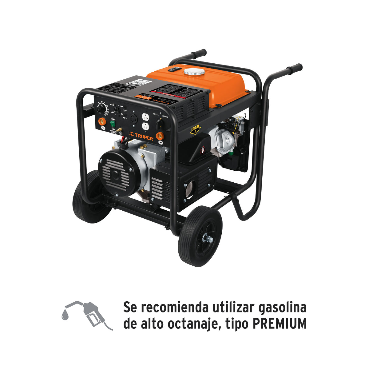 Soldadora a gasolina 145 A con generador TRUPER — foto oficial 1