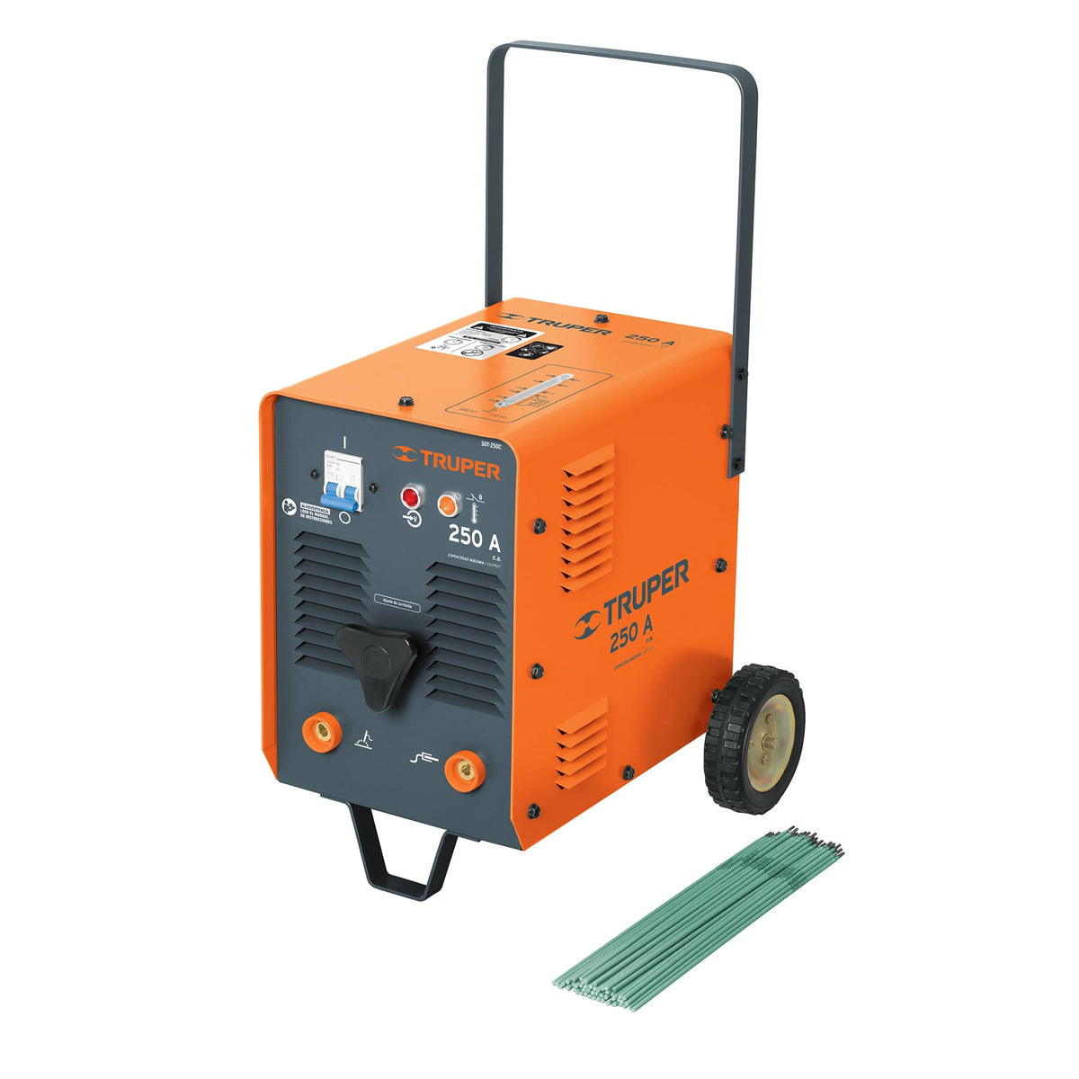 Soldadora arco eléctrico compacta 180 A corriente alterna — foto oficial 1