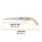 Serrucho de poda 13',hoja recta,7 DPP, mango madera, EXPERT, Expert, SKU 100122 — vista 4