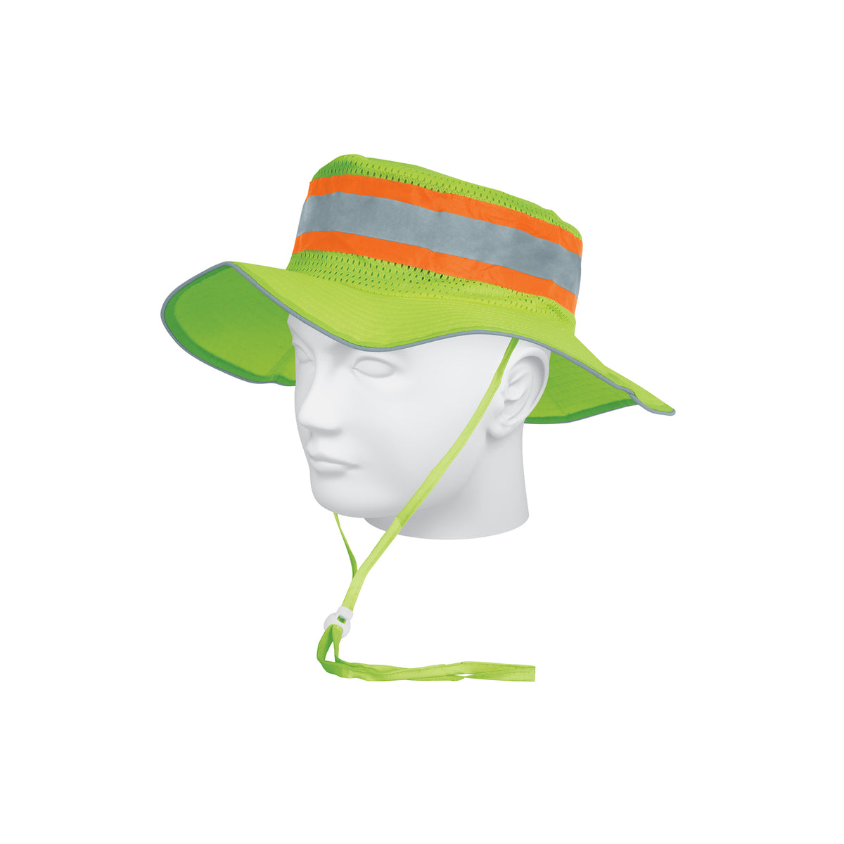 Sombrero tipo cazador verde alta visibilidad TRUPER — foto oficial 1