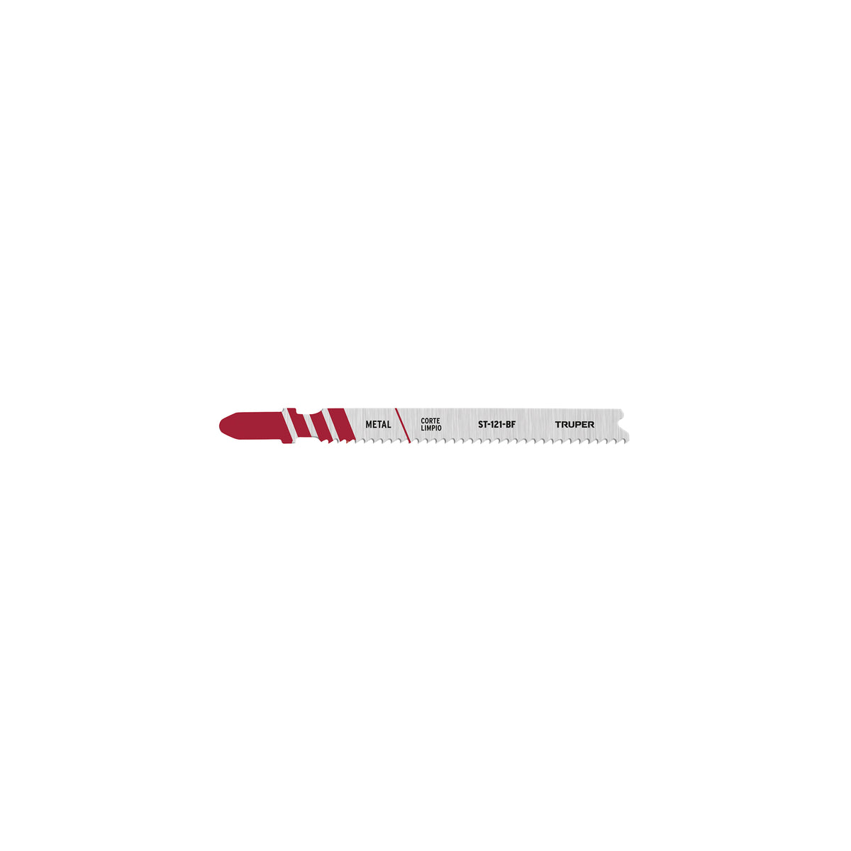 Blíster 5 seguetas T, 12 DPP BIM, corte recto rápido/metal, Truper, SKU 103047
