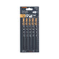 Blíster 5 seguetas T, 6 DPP HCS, corte recto rápido/madera, Truper, SKU 103046 — vista 2