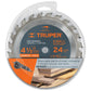 Disco sierra 4-1/2' para madera, 24 dientes centro 3/8', Truper, SKU 100172 — vista 2
