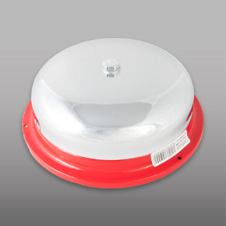 TIMBRE CAMPANA INDUSTRIAL ROJA 167mm 110-130V