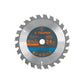 Disco sierra 6-1/2' p/madera, 24 dientes con centro 5/8', Truper, SKU 102471