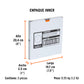 Disco sierra 6-1/2' p/madera, 24 dientes con centro 5/8', Truper, SKU 102471 — vista 6