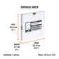 Disco sierra 7-1/4' multimaterial, 60 dientes centro 5/8', Truper, SKU 103035 — vista 6