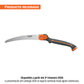 Serrucho plegable 10' hoja curva 5 DPP mango plástico,TRUPER, Truper, SKU 100198