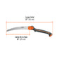 Serrucho plegable 10' hoja curva 5 DPP mango plástico,TRUPER, Truper, SKU 100198 — vista 4