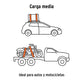 Juego de 2 sujetadores con matraca carga máxima 1500 kg, Truper, SKU 101831 — vista 3