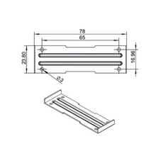 CLIP DE CONEXIÓN METÁLICO PARA UNIR WDE-101 Y WDE-102 WINLED WAC-031 UNION PARA SPOT CUADRADO EMPOTRABLE WINLED (PRECIO POR PIEZA)