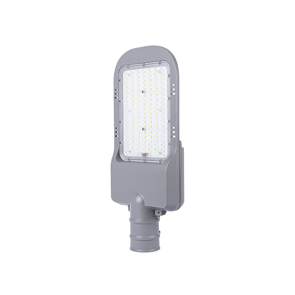 SUBURBANA STREET LIGHT 100W 5000K LUZ NEUTRA ICON LAPFOT100W50KMV CON FOTOCELDA DE TORQUE INCLUIDA