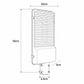 SUBURBANA STREET LIGHT VIAL 60W 4,500LM 85-265V 60K LUZ FRÍA TECHNO-SHINE SLL60WCW