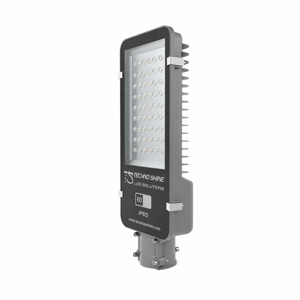 SUBURBANA STREET LIGHT VIAL 60W 4,500LM 85-265V 60K LUZ FRÍA TECHNO-SHINE SLL60WCW