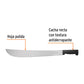 Machete estándar 18' cacha negra inyectada, en bolsa, TRUPER, Truper, SKU 10256 — vista 3