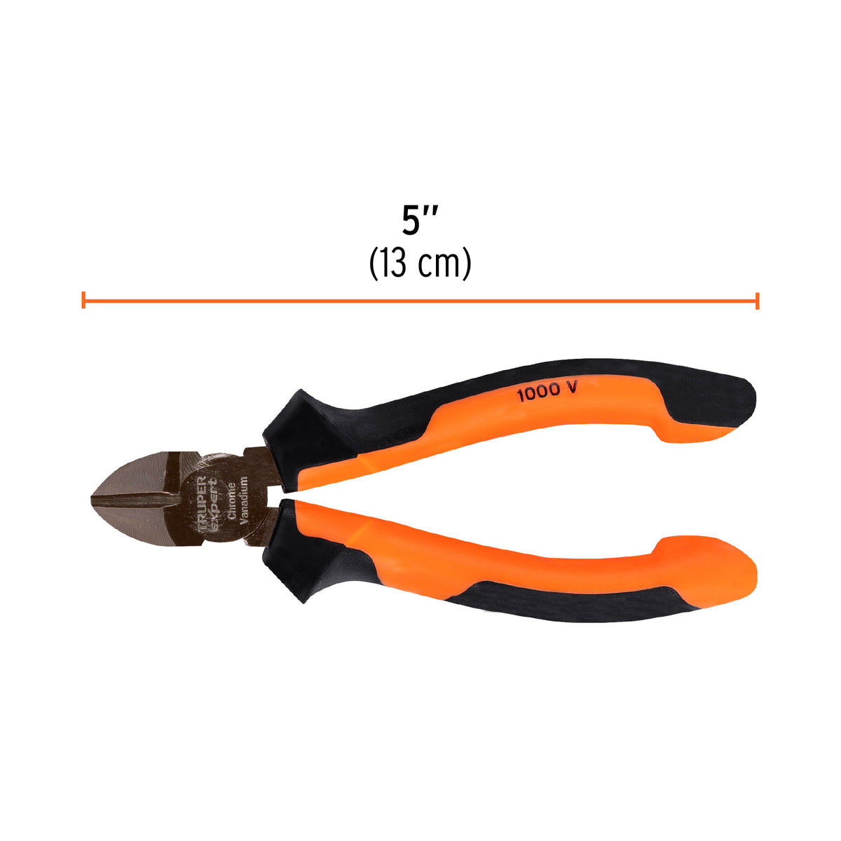 Pinza corte diagonal 5' alta palanca, Comfort Grip, EXPERT, Expert, SKU 102427 — vista 4