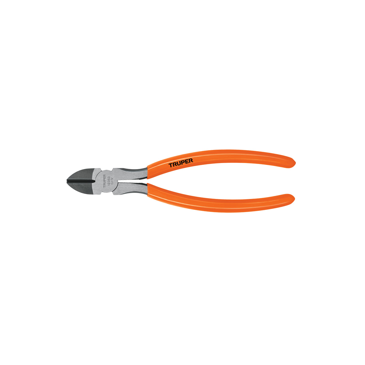 Pinza de corte diagonal 8' mango de PVC, TRUPER — foto oficial 1
