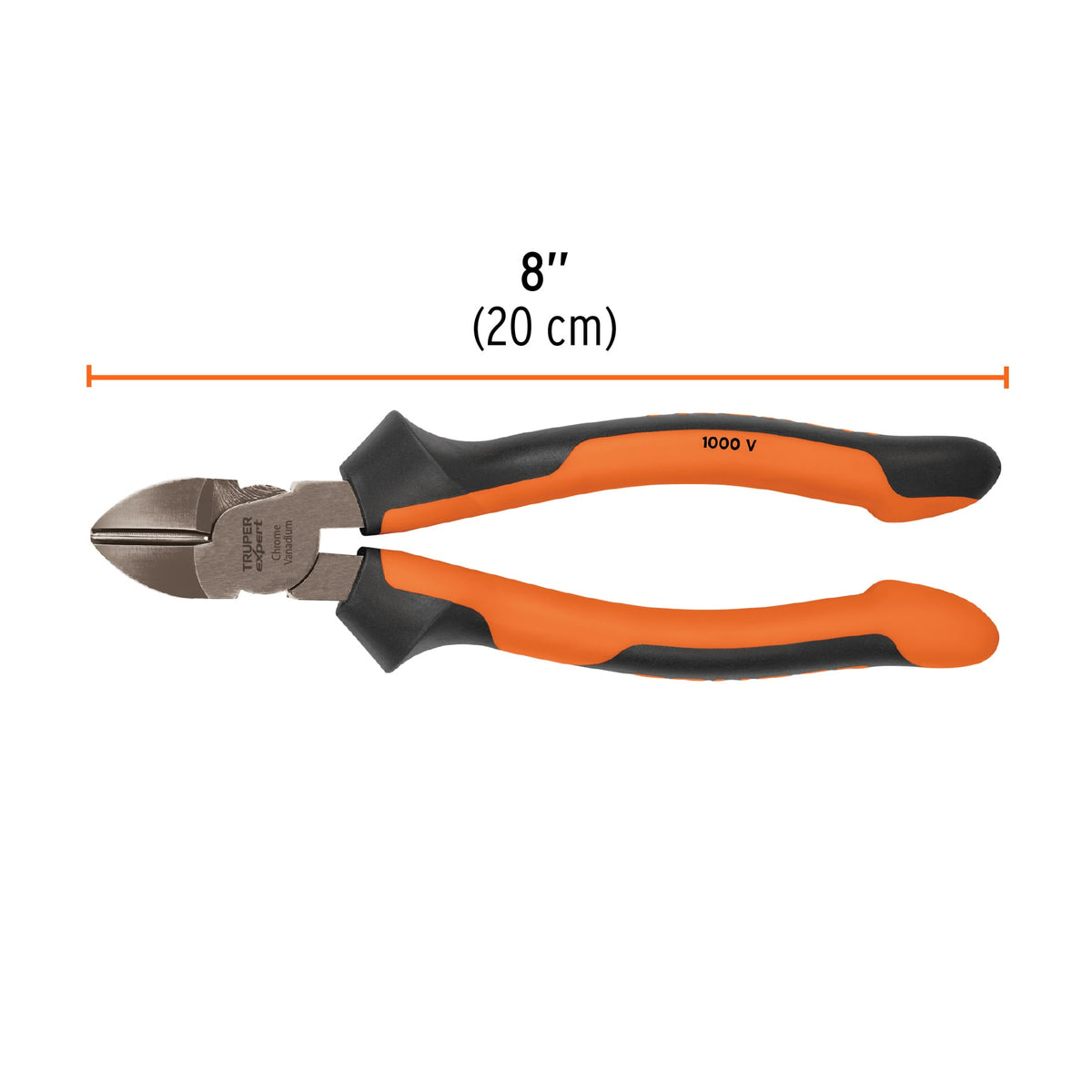 Pinza corte diagonal 8' alta palanca, Comfort Grip, EXPERT, Expert, SKU 102428 — vista 4