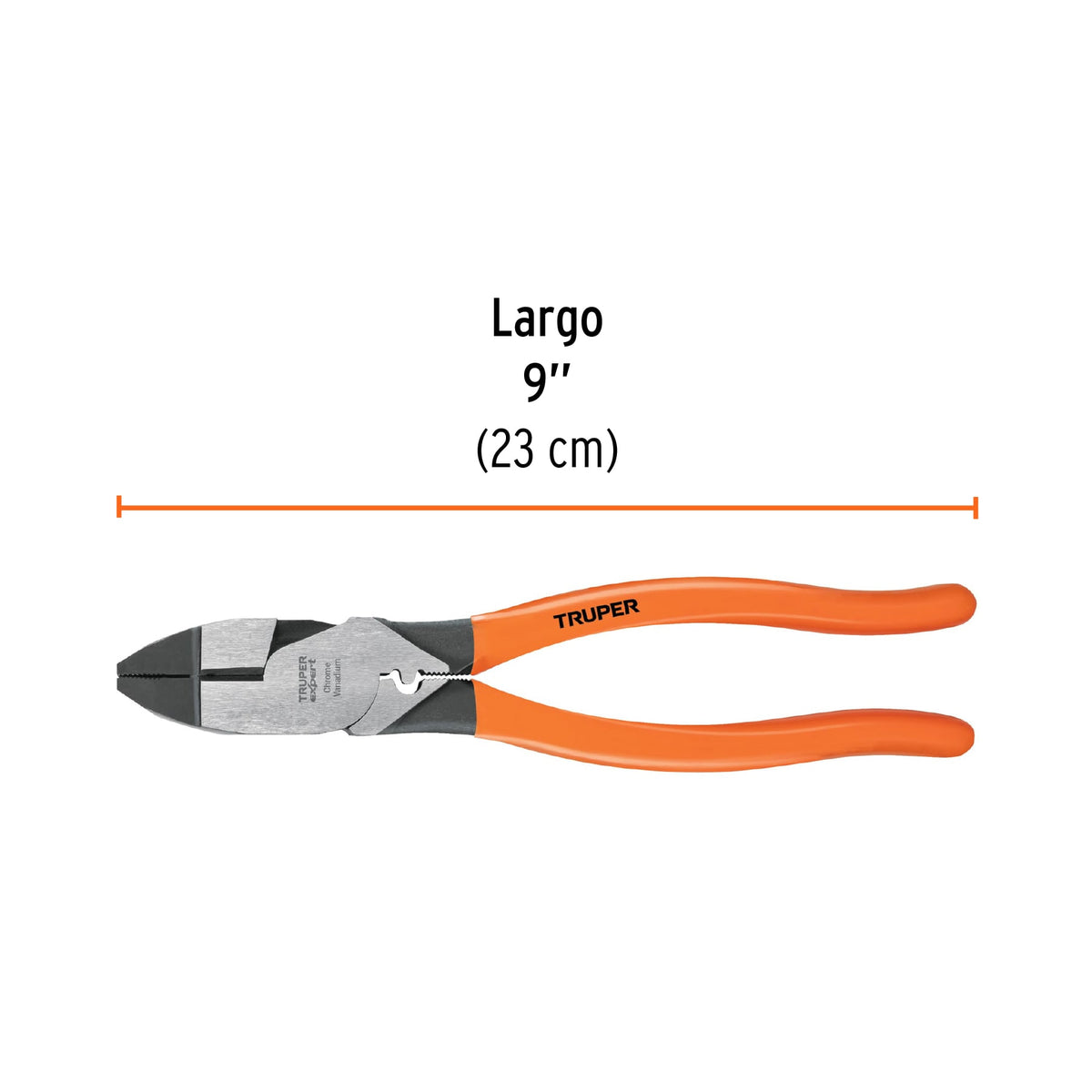 Pinza para electricista 9' c/ponchador de terminales, EXPERT, Expert, SKU 101963 — vista 4