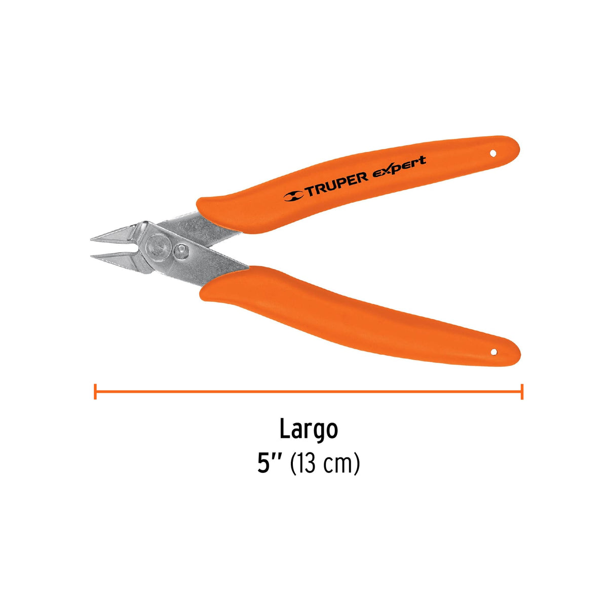 Pinza 5' de corte para electrónica, TRUPER EXPERT, Expert, SKU 100662 — vista 4