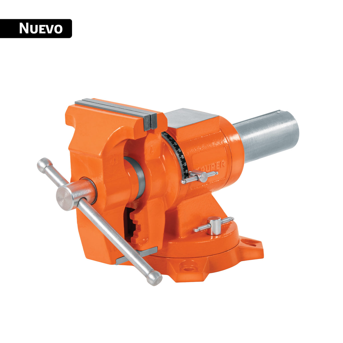 Tornillo de banco 5' multipropósito de hierro dúctil, TRUPER — foto oficial 1