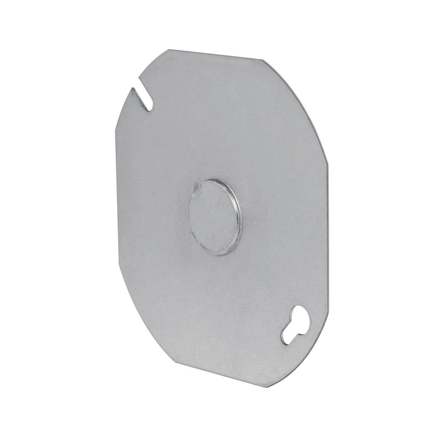 TAPA DE ACERO PARA CAJA OCTAGONAL 4X4  TACH-4X4O Mca. Volteck 46331