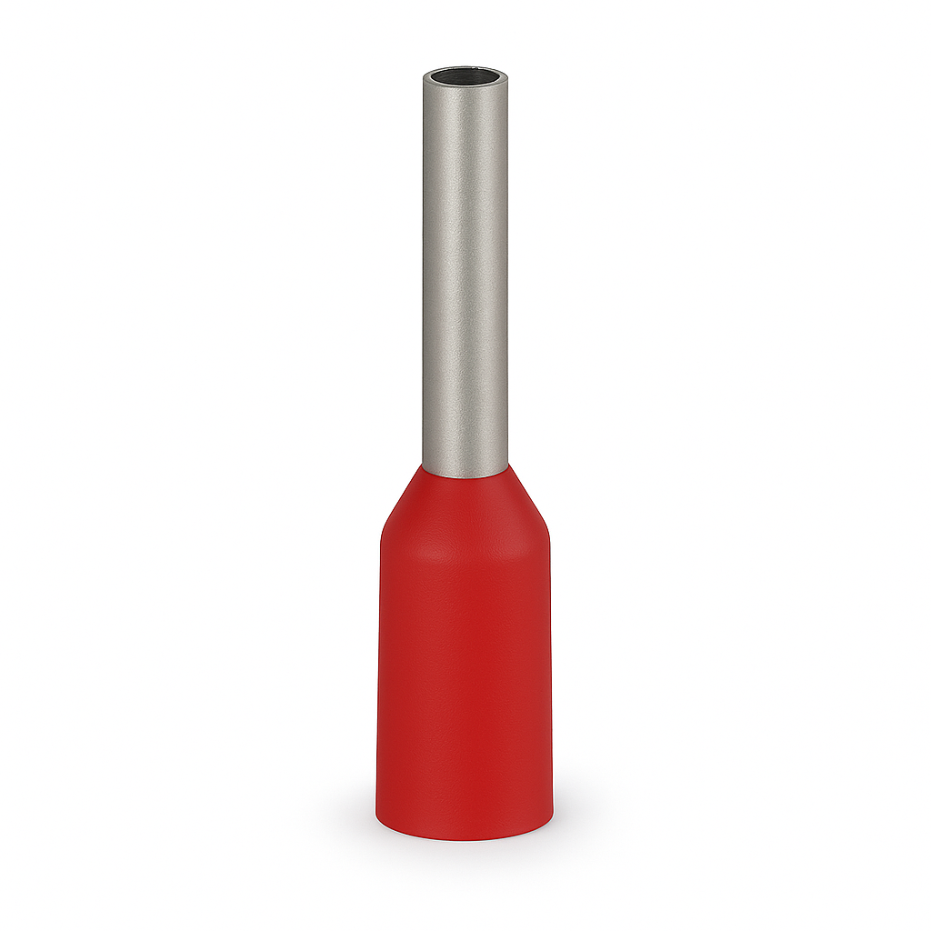 BOLSA 100PZS STARFIX TERMINAL ROJO 18AWG 1MM² WAGO 216-203