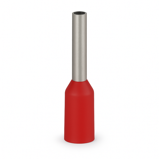 BOLSA 100PZS STARFIX TERMINAL ROJO 18AWG 1MM² WAGO 216-203