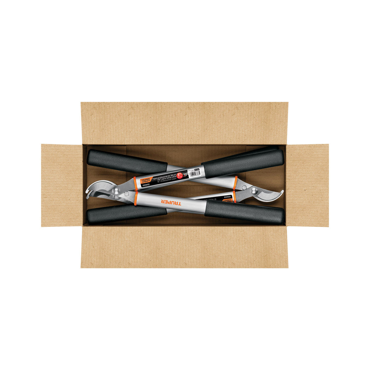 Tijera para ramas 38 cm, mangos de aluminio, TRUPER EXPERT, Expert, SKU 100652 — vista 2