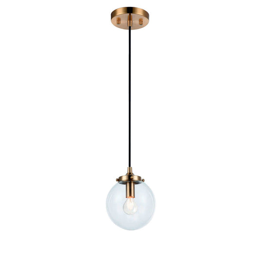 Candil Colgante Suspendido CAROLI Dorado 40W E12 TH6610/C