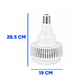 FOCO INDUSTRIAL ALTA POTENCIA E40 80W 7,600LM 65K LUZ FRÍA TECNOLED ML-LN-80W-BB