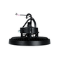LÁMPARA INDUSTRIAL UFO SUPRESOR PICOS 6KVA DIMEABLE 0-10V 200W POTENCIA AJUSTABLE 27,000LM CCT TRIPLE TEMPERATURA TISHMAN TIHB200SW
