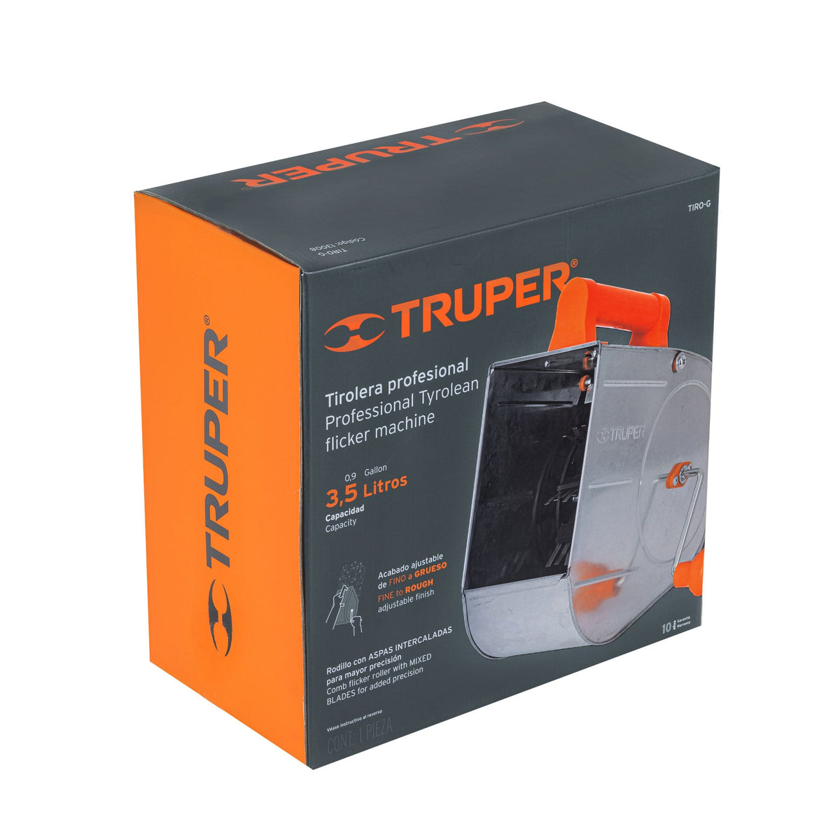 Tirolera galvanizada profesional TRUPER — foto oficial 2