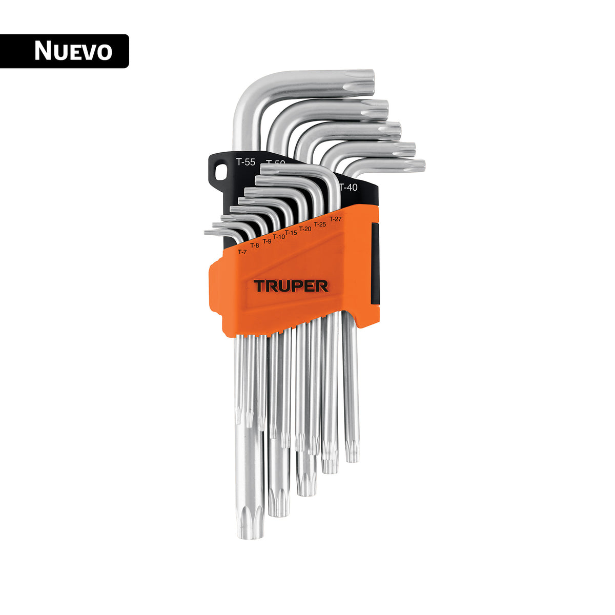 Juego de 13 llaves torx largas con organizador abatible — foto oficial 1