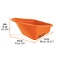 Carretilla 7ft3 EXPERT plástica, 2 llantas,bastidor metálico, Expert, SKU 103007 — vista 4