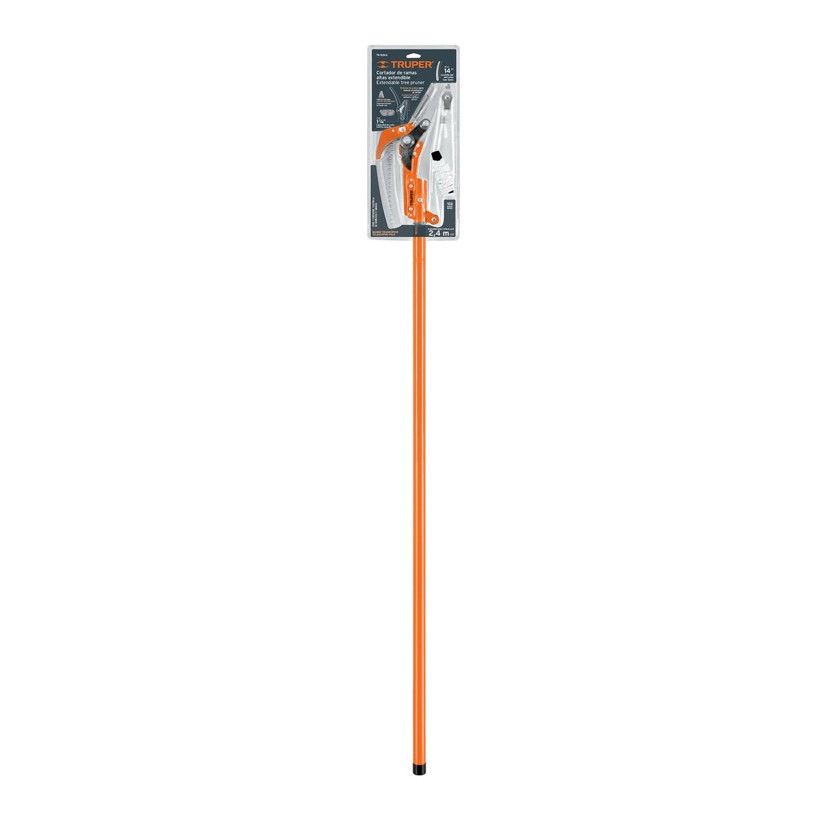 Cortador de ramas altas mango telescópico 2.4 m aluminio — foto oficial 2