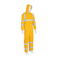 Conjunto impermeable doble capa amarillo con reflejante CH — foto oficial 1