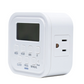 TEMPORIZADOR DIGITAL CON BATERIA DE RESPALDO 40MAH TECNOLITE TT-158-E