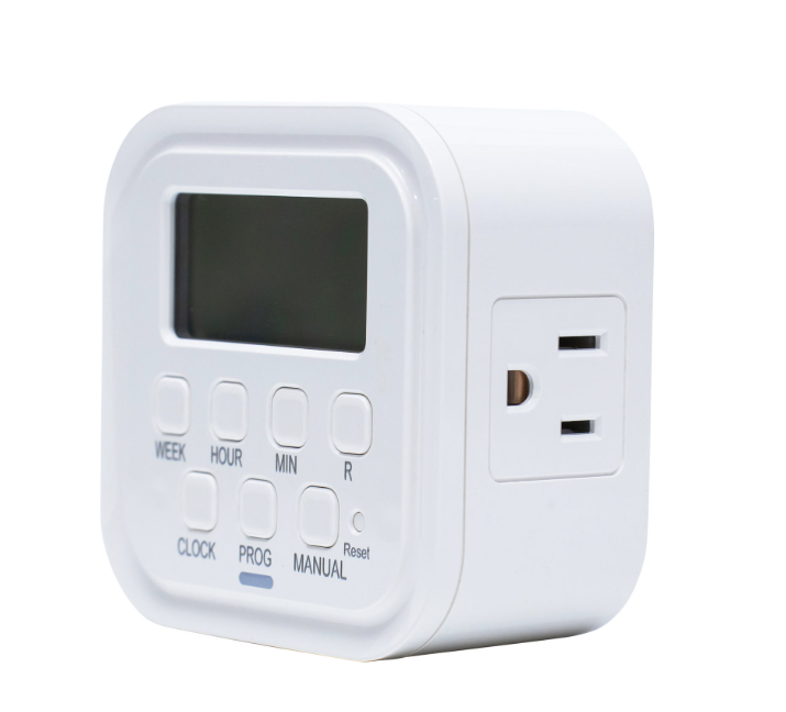 TEMPORIZADOR DIGITAL CON BATERIA DE RESPALDO 40MAH TECNOLITE TT-158-E