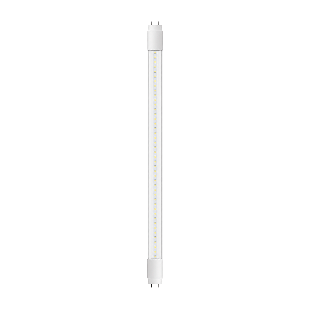 TUBO LED 18W TRANSPARENTE 100-240V 40K NEUTRO 1 LADO PR-LED-T8-18W-41-CL-GL