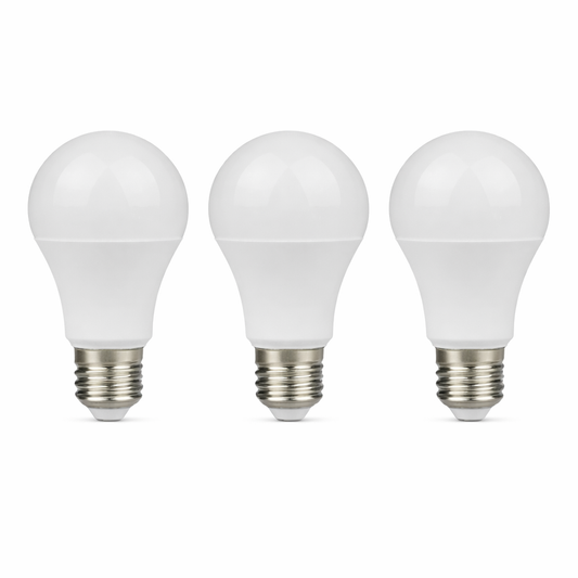 PACK 3 FOCOS LED E27 9W 65K LUZ FRÍA TECNOLED ML-BUL-9W-BB