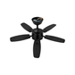 VENTILADOR DE TECHO CON LED DOBLE VISTA NEGRO Y MADERA 42" 88W CCT MULTI TEMPERATURA  LUMICRAFT VENTI-08