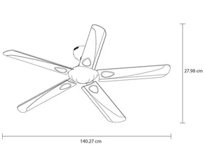 Ventilador de Techo VELEVET 52