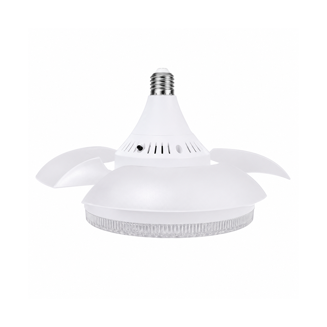 FOCO VENTILADOR RETRACTIL 32CM E27 35W CCT MULTI TEMPERATURA LUMICRAFT VENTI-09
