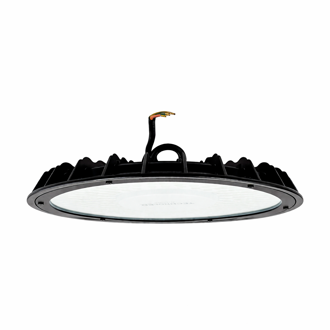 CAMPANA INDUSTRIAL UFO 200W 23,000LM IP54 65K LUZ FRÍA TECNOLED CW-200W
