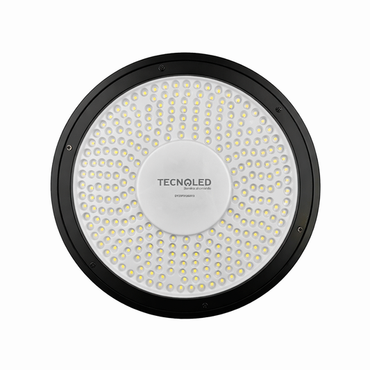 CAMPANA INDUSTRIAL UFO 200W 23,000LM IP54 65K LUZ FRÍA TECNOLED CW-200W