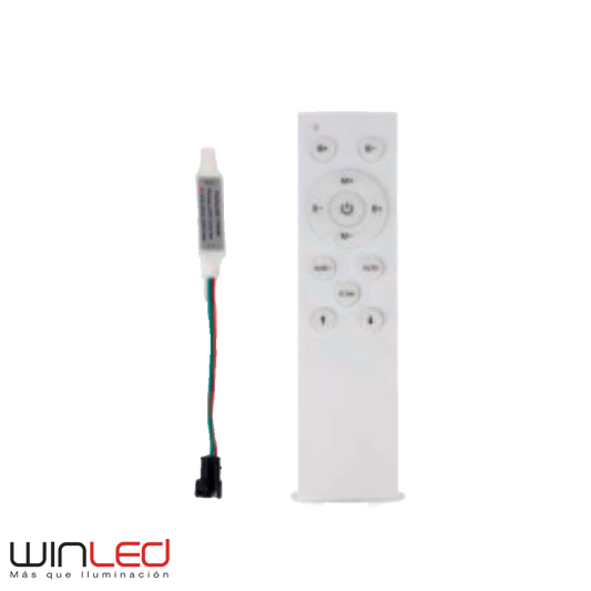 CONTROLADOR DE TIRA LED WINLED WAC-023 PARA TIRA DE CAMINATA LED CONTINUO COB LED