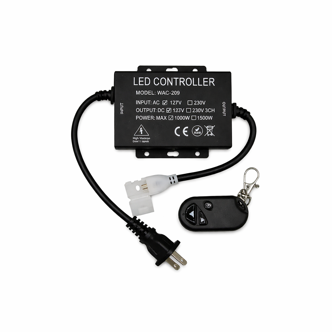 DIMER ATENUADOR INALÁMBRICO RF MANGUERA LED 50M WINLED WAC-209
